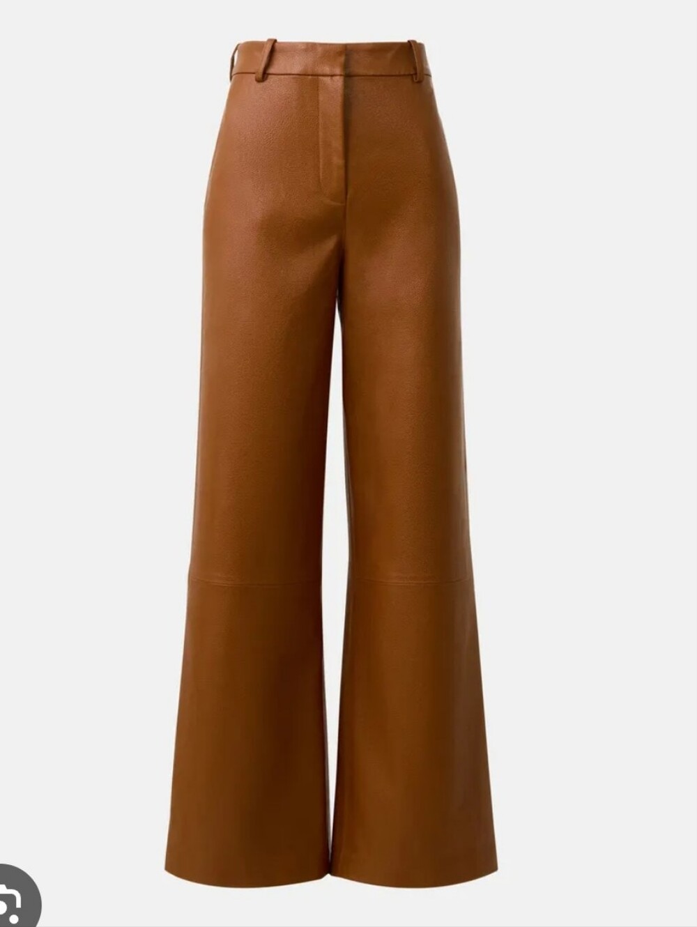 ROSETTA GETTY FAUX LEATHER WIDE LEG PANTS SIZE 4 MSRP $360